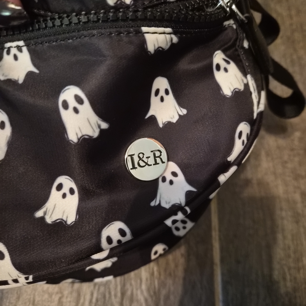 Ghost Pattern Black Crossbody Bag - image 2